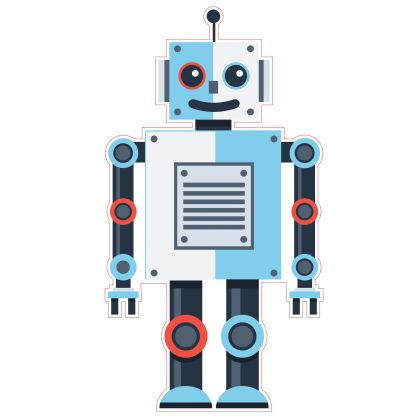 STEM Стикер, Роботика и кибер-физични системи, комплект I6, 50 cm, стикер 4