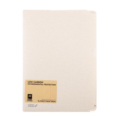 Sworld Папка Wheat Straw, А4, бяла