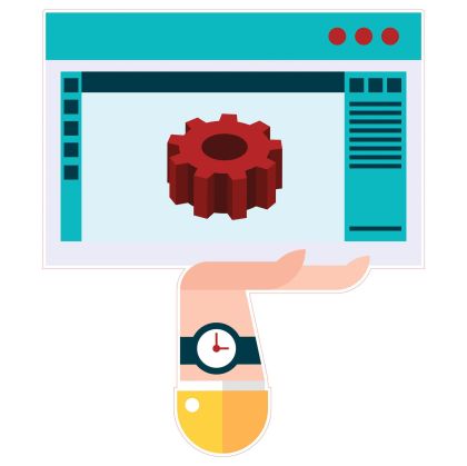 STEM Стикер, Дизайн и 3D прототипиране, комплект А6, 100 cm, стикер 3
