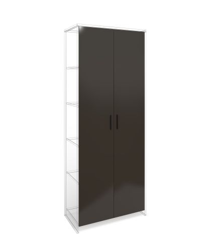 Врата RFG RV1 Milano, 380 х 18 х 1920 mm, ПДЧ 18 mm, 2 броя в комплект, сива