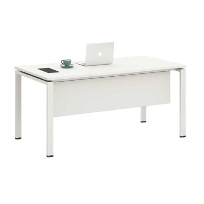 Бюро RFG Monaco, 1600 х 800 х 750 mm, ПДЧ 25 mm, метални крака, бяло