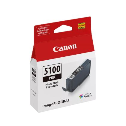Оригинален патрон Canon PFI-5100, 14.4 ml, Photo Black