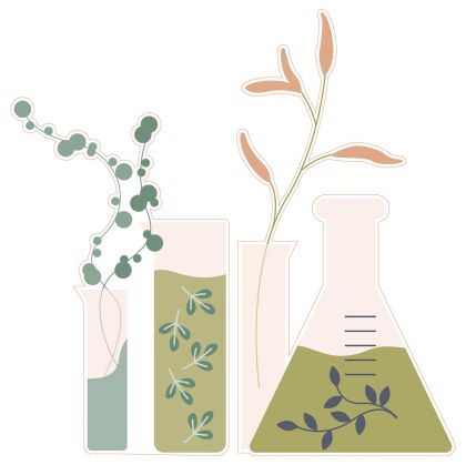 STEM Стикер, Природни науки - Биология, комплект F10, 50 cm, стикер 4