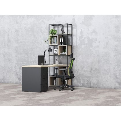 Шкаф RFG Boxi, единичен, долен, 36 х 37 х 106.9 cm, ПДЧ