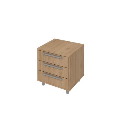 Контейнер за бюро K7, с 3 чекмеджета, 55 x 50 x 58 cm, ПДЧ