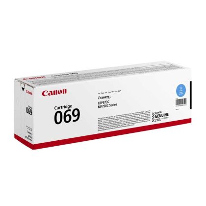 Оригинална тонер касета Canon CRG-069 MF75x/LBP673, 1900 страници/5%, Cyan