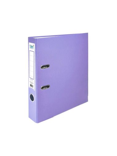 Colori Класьор, 5 cm, PP, с метален кант, несглобен, люляк, 50 броя