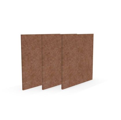 Акустично пано Narbutas Pet, квадрат, 200 х 200 х 9 mm, PET филц, 3 броя, корал