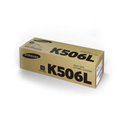 Оригинална тонер касета HP Samsung, SU171A, CLT-K506L, 6000 страници/5%, Black