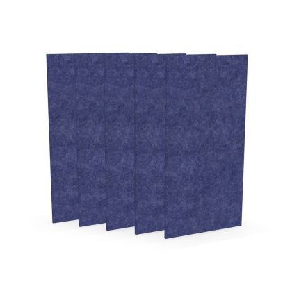 Акустично пано Narbutas Pet, правоъгълник, 200 х 400 х 9 mm, PET филц, 5 броя, синьо