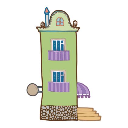 STEM Стикер, За най-малките, комплект P6, 150 cm, стикер 9