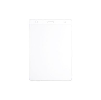 Office 1 Бадж, за изложения, PVC, вертикален, 115 х 165 mm, 50 броя