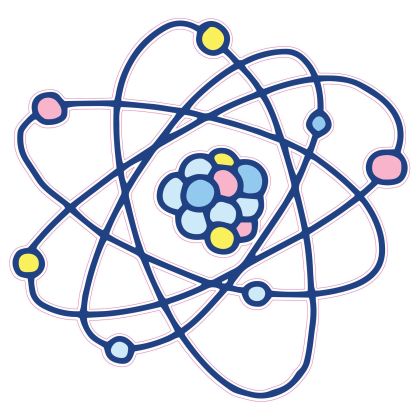 STEM Стикер, Природни науки - Химия, комплект H1, 80 cm, стикер 3