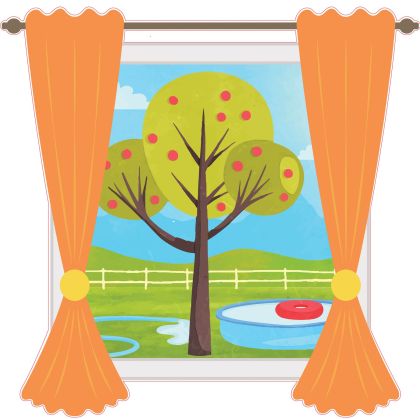 STEM Стикер, Природни науки - Физика, комплект G1, 80 cm, стикер 2