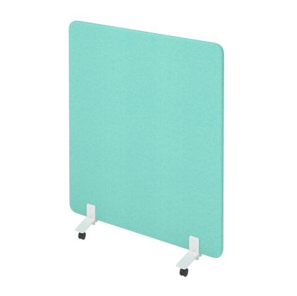 Шумоизолиращ преграден панел Narbutas Free Standing, свободностоящ, 1200 x 36 x 1400 mm, дамаска Velito Presto светла мента, ПДЧ 16 mm