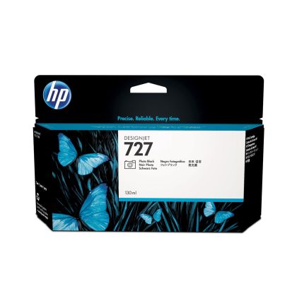 Оригинален патрон HP No.727, B3P23A, T1530/2530, 130 ml, Photo Black