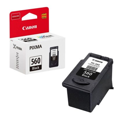 Оригинален патрон Canon PG-560, 7.5 ml, 180 страници/5%, Black