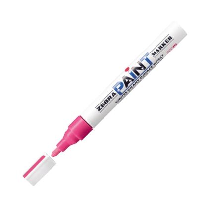 Zebra Перманентен маркер Paint Marker, 3.0 mm, розов