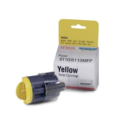 Оригинална тонер касета Xerox 106R01204 P6110, 1000 страници/5%, Yellow