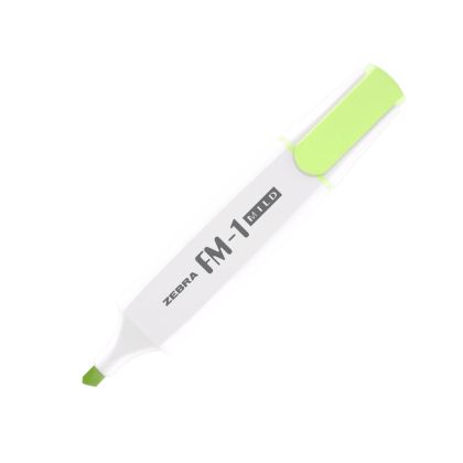 Zebra Текст маркер FM-1 Mild, 3.5 mm, зелен