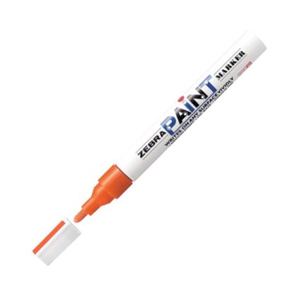 Zebra Перманентен маркер Paint Marker, 3.0 mm, оранжев