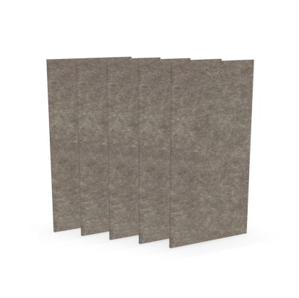 Акустично пано Narbutas Pet, правоъгълник, 200 х 400 х 9 mm, PET филц, 5 броя, пясък