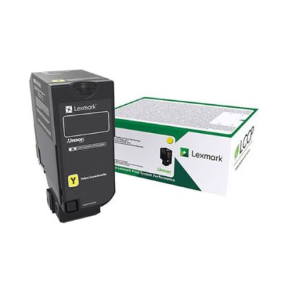 Оригинална тонер касета Lexmark 84C2HY0, CX725dne, 16000 страници/5%, Yellow