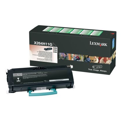 Оригинална тонер касета Lexmark X264H11G, X264/X363/X364, 9000 страници/5%, Black