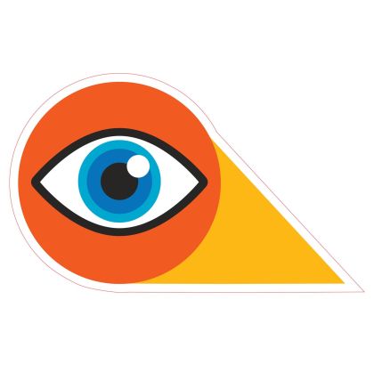 STEM Стикер, Зала за дигитални изкуства, комплект B7, 100 cm, стикер 1