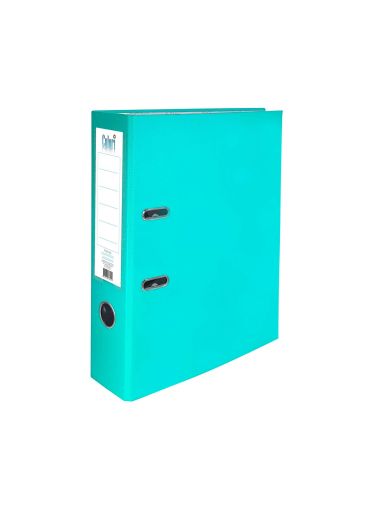 Colori Класьор, 8 cm, PP, несглобен, аквамарин, 50 броя