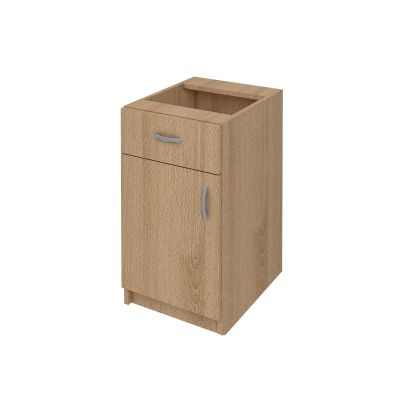 Контейнер за бюро KN104, носещ, с 1 чекмедже, с врата, 40 x 50 x 71.5 cm, ПДЧ