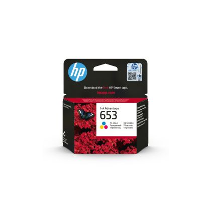 Оригинален патрон HP 3YM74AE, No653, 200 страници/5%, Color