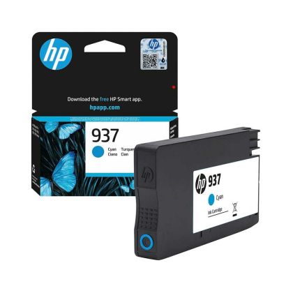 Оригинален патрон HP 4S6W2NE, No937, 800 страници/5%, Cyan