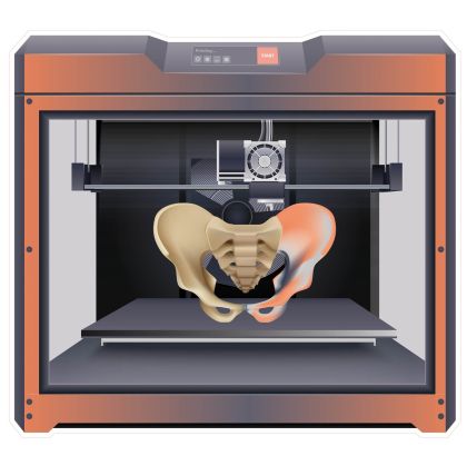 STEM Стикер, Дизайн и 3D прототипиране, комплект А8, 100 cm, стикер 9