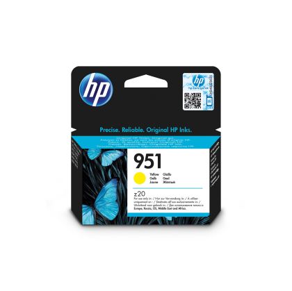 Оригинален патрон HP CN052AE, NO951, 700 страници/5%, Yellow