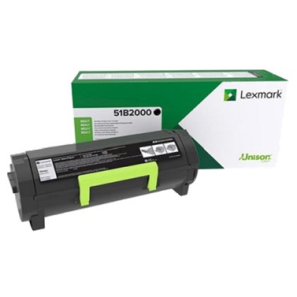 Оригинална тонер касета Lexmark 51B2000, МS/MX317, 2500 страници/5%, Black