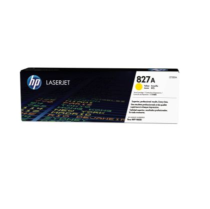 Оригинална тонер касета HP CF302A, 827A, 32000 страници/5%, Yellow