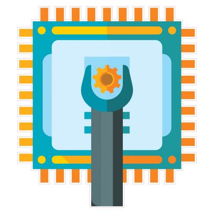 STEM Стикер, Роботика и кибер-физични системи, комплект I7, 100 cm, стикер 3