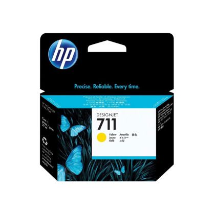 Оригинален патрон HP No.711, DesignJet T120/520, CZ132A, 29 ml, Yellow