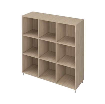 Стелаж S11, 120 x 40 x 128 cm, ПДЧ, цвят лукс