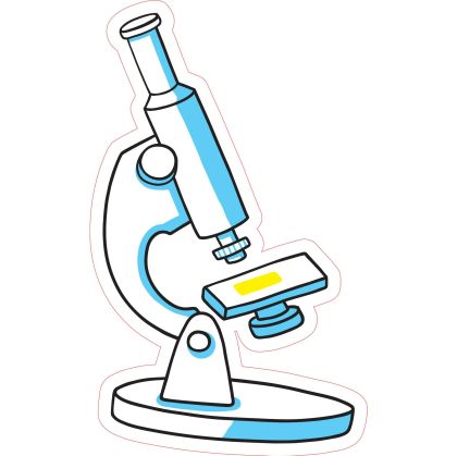 STEM Стикер, Природни науки - Химия, комплект H5, 50 cm, стикер 7