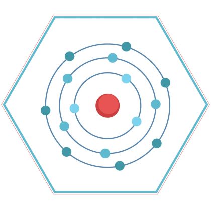 STEM Стикер, Природни науки - Физика, комплект G10, 80 cm, стикер 8
