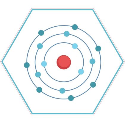 STEM Стикер, Природни науки - Физика, комплект G10, 50 cm, стикер 8
