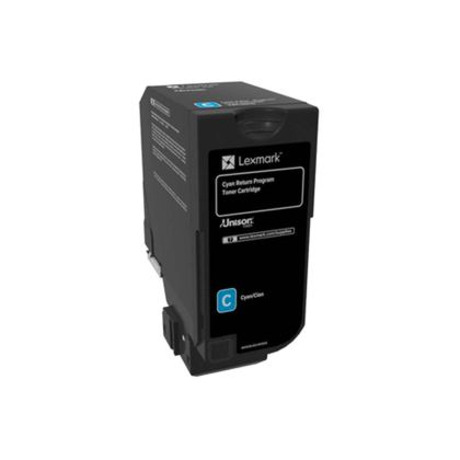 Оригинална тонер касета Lexmark 84C2HC0, CX725dne, 16000 страници/5%, Cyan