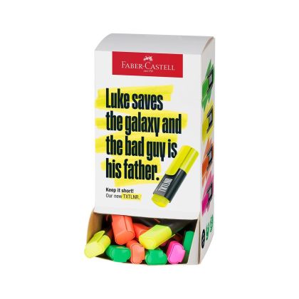 Faber-Castell Текст маркер TXTLNR, мини, неон, 60 цвята