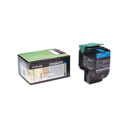 Оригинална тонер касета Lexmark C540A1CG, C540, 1000 страници/5%, Cyan