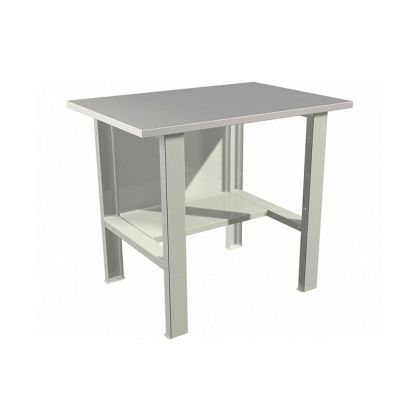Работна маса WT100 F1, 1000 х 700 х 870 mm, метална, MDF плот