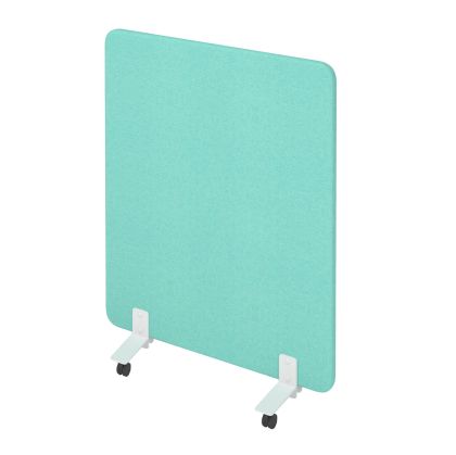 Шумоизолиращ преграден панел Narbutas Free Standing, свободностоящ, 1000 x 36 x 1200 mm, дамаска Velito Presto светла мента, ПДЧ 16 mm