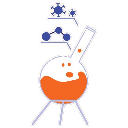 STEM Стикер, Природни науки - Биология, комплект F9, 100 cm, стикер 6