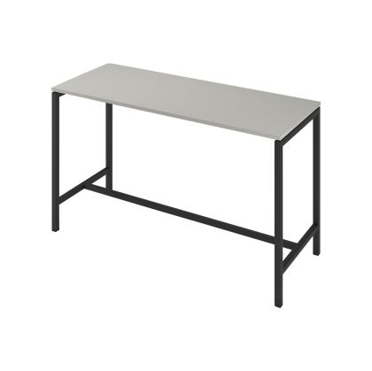 Висока маса Narbutas Nova, 1800 x 700 x 1050 mm, ПДЧ 25 mm, перленосив меламин, черен метал